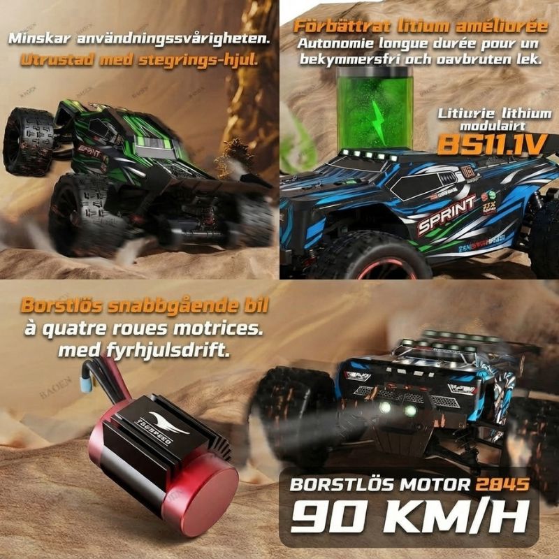 Sveriges snabbaste radiostyrda bil Radiostyrd Bil® 