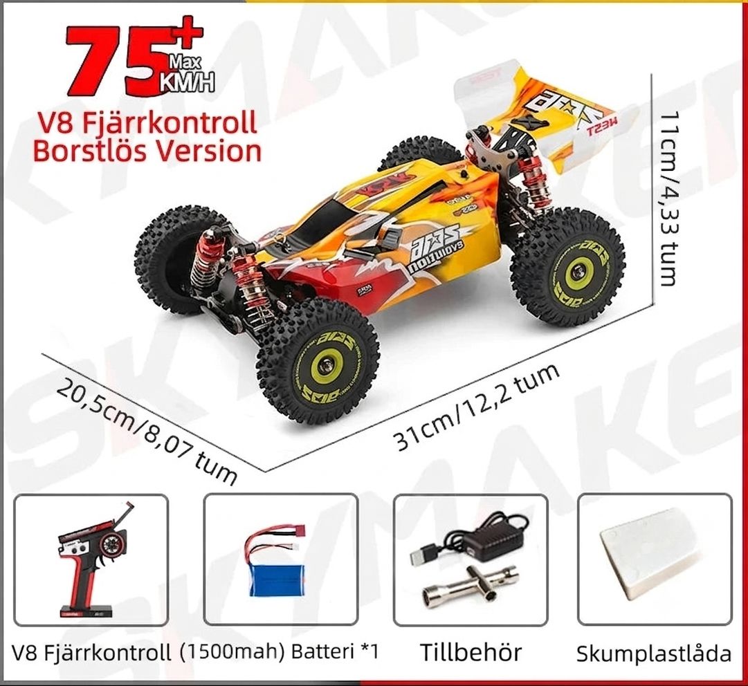 Världens snabbaste radiostyrd bil Radiostyrd Bil® 