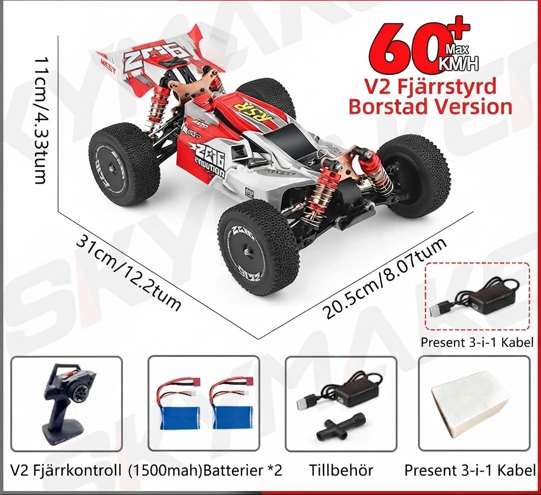Världens snabbaste radiostyrd bil Radiostyrd Bil® 2 