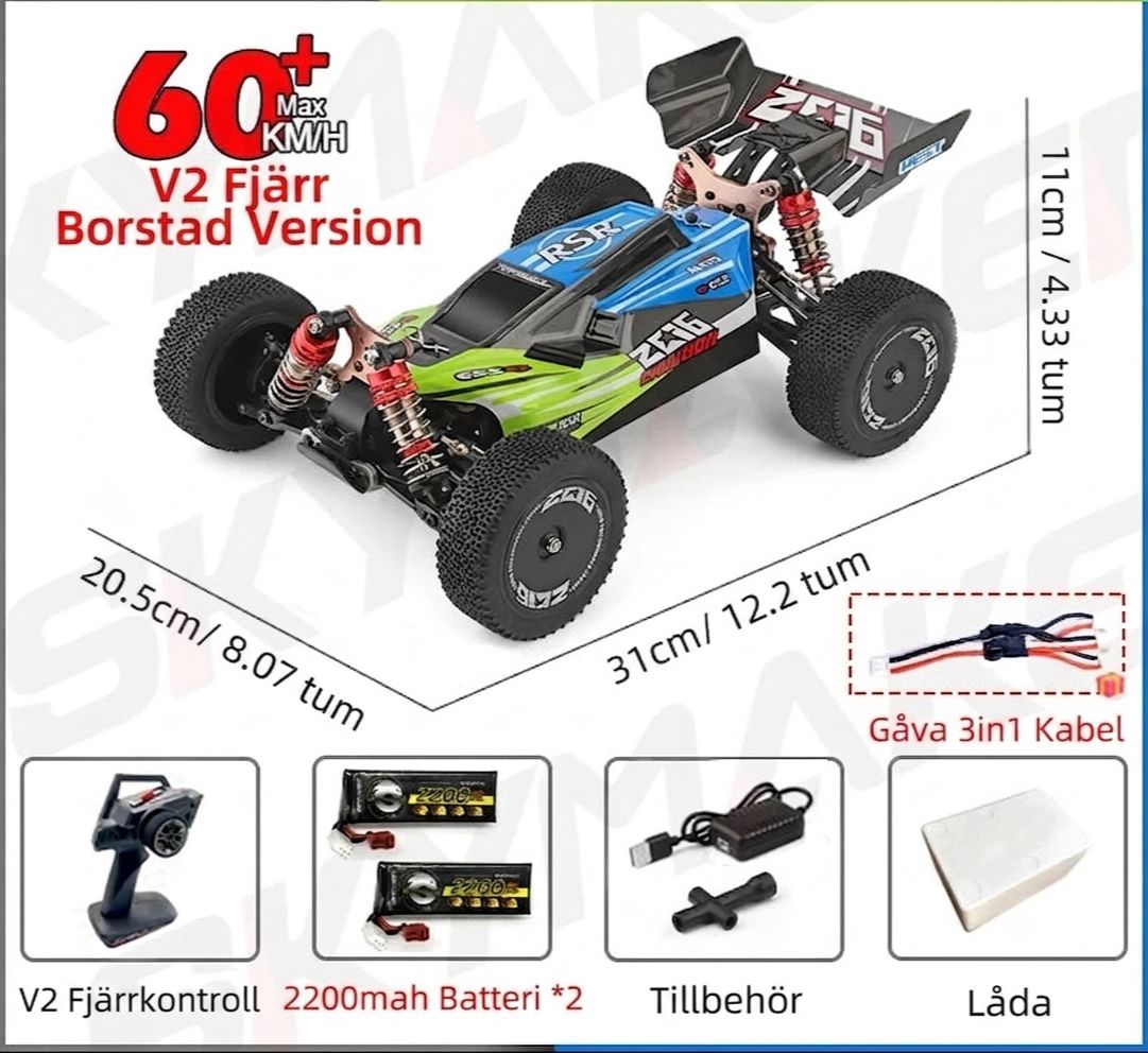 Världens snabbaste radiostyrd bil Radiostyrd Bil® 4 