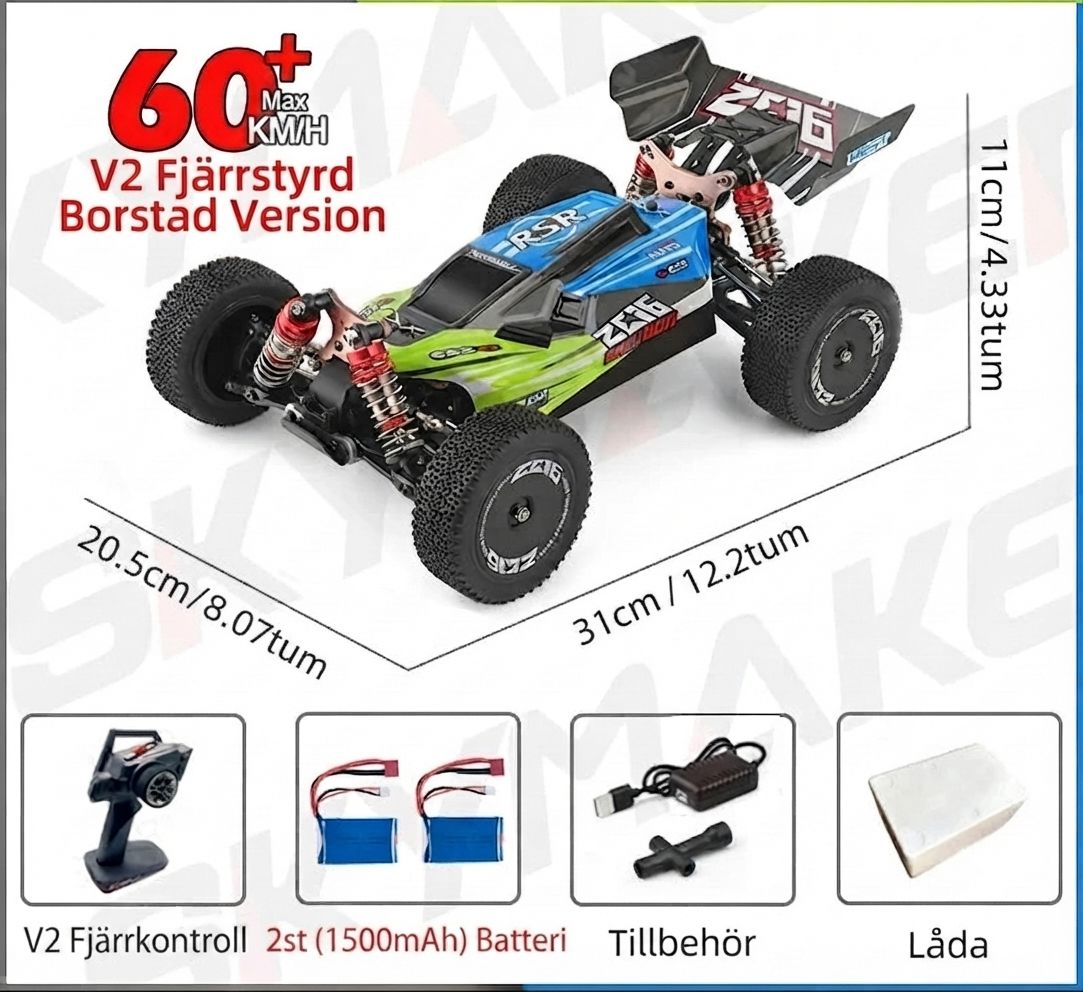Världens snabbaste radiostyrd bil Radiostyrd Bil® 5 