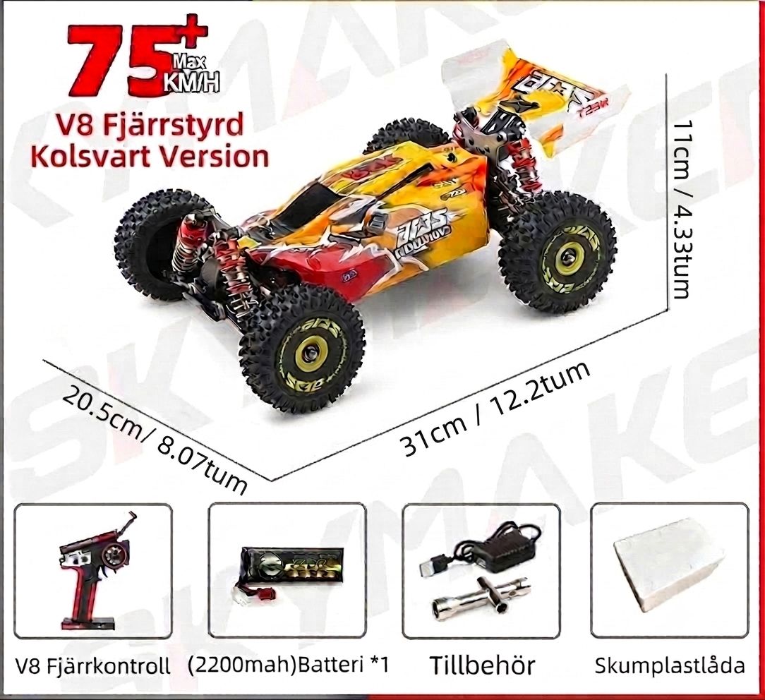 Världens snabbaste radiostyrd bil Radiostyrd Bil® 