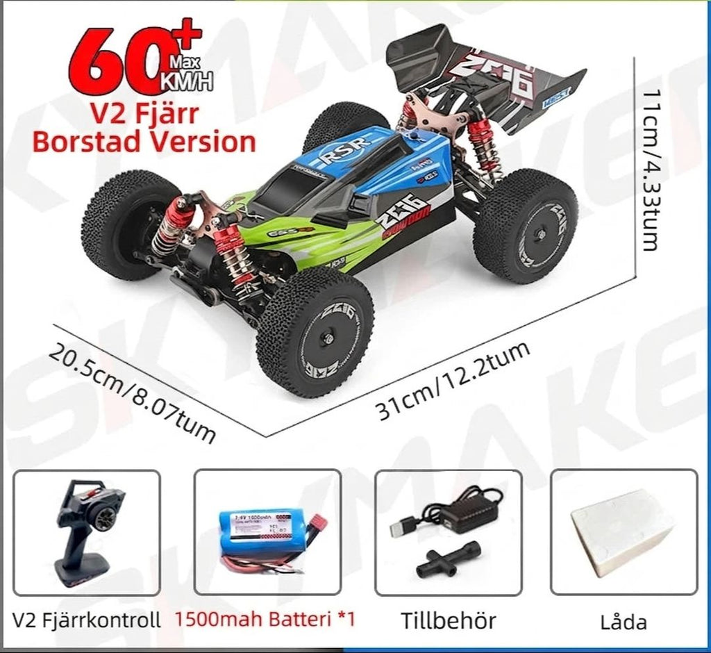 Världens snabbaste radiostyrd bil Radiostyrd Bil® 6 