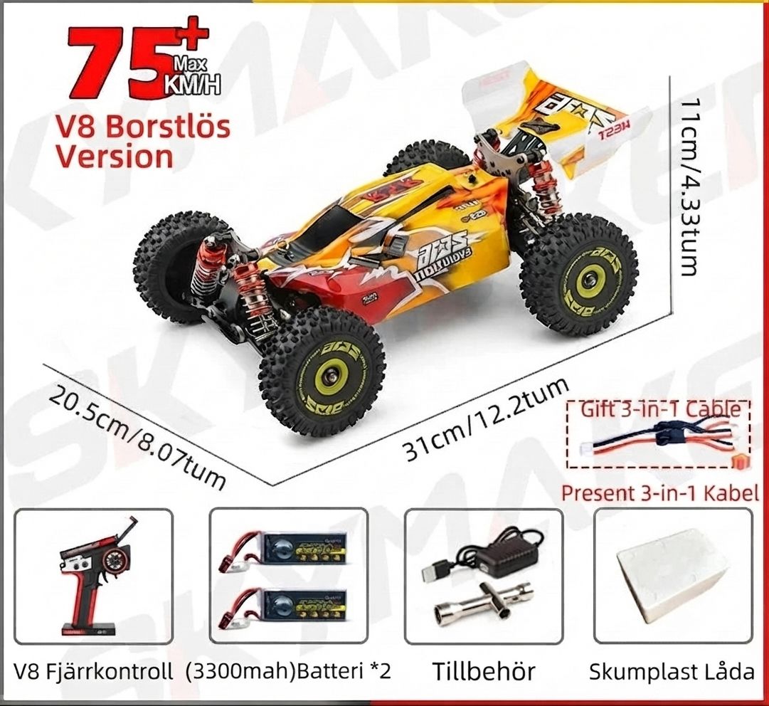 Världens snabbaste radiostyrd bil Radiostyrd Bil® 