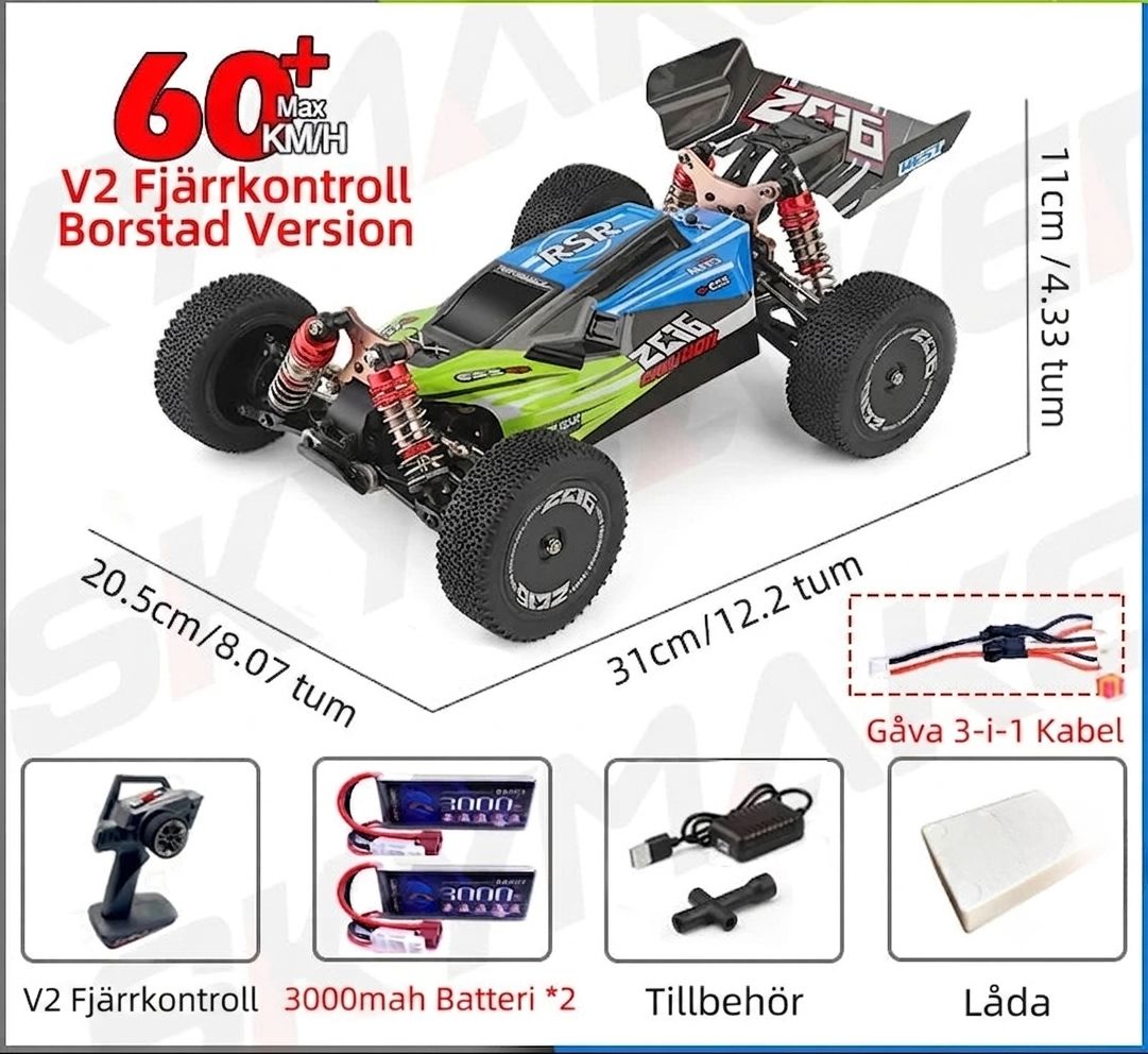 Världens snabbaste radiostyrd bil Radiostyrd Bil® 8 